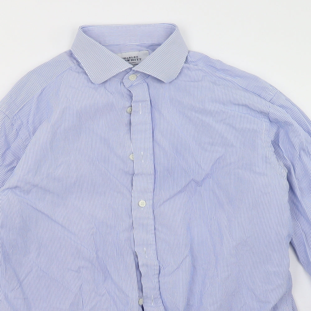 Charles Tyrwhitt Mens Blue    Dress Shirt Size 15.5