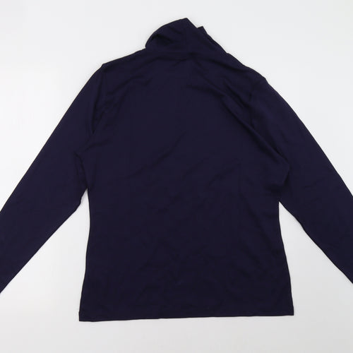 Artisan Womens Blue   Pullover Sweatshirt Size L