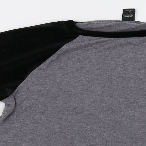 FOREVER 21 Womens Grey   Pullover Sweatshirt Size S