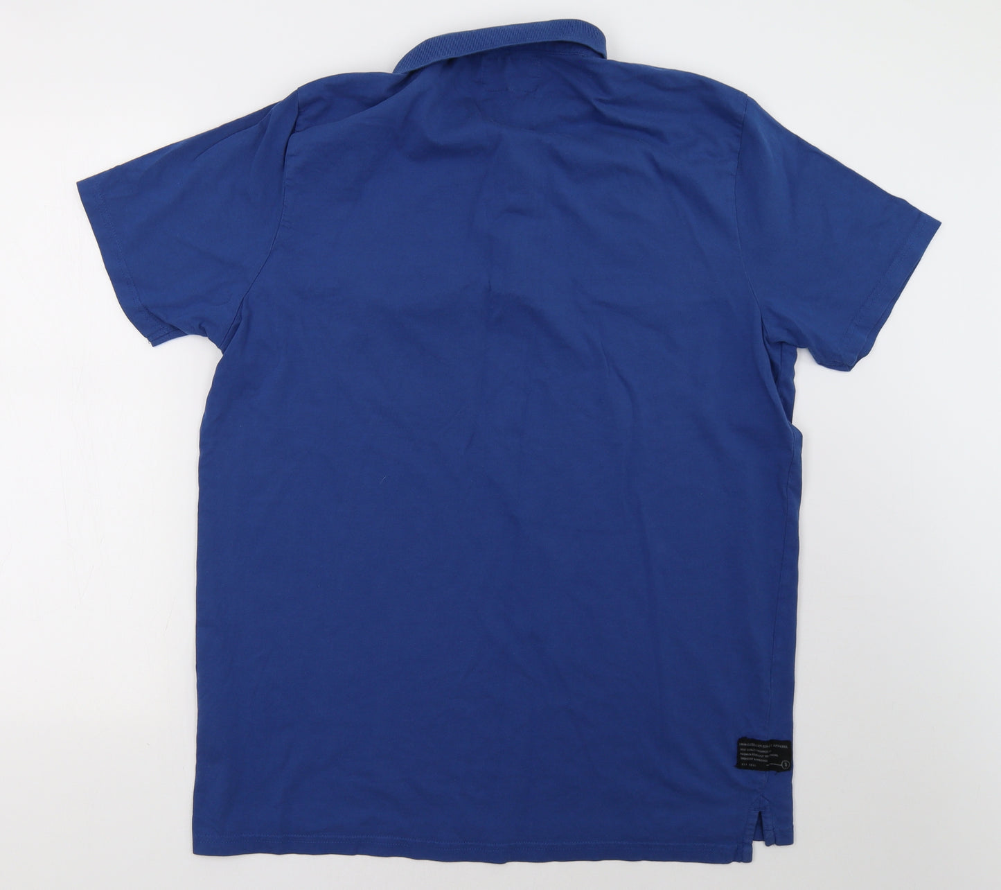 dnm dissident Mens Blue    Polo Size 2XL