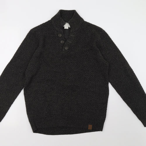 F&F Mens Grey   Pullover Sweatshirt Size L