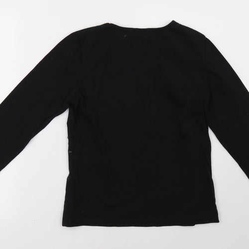 Sainsburys Womens Black   Pullover Sweatshirt Size 14