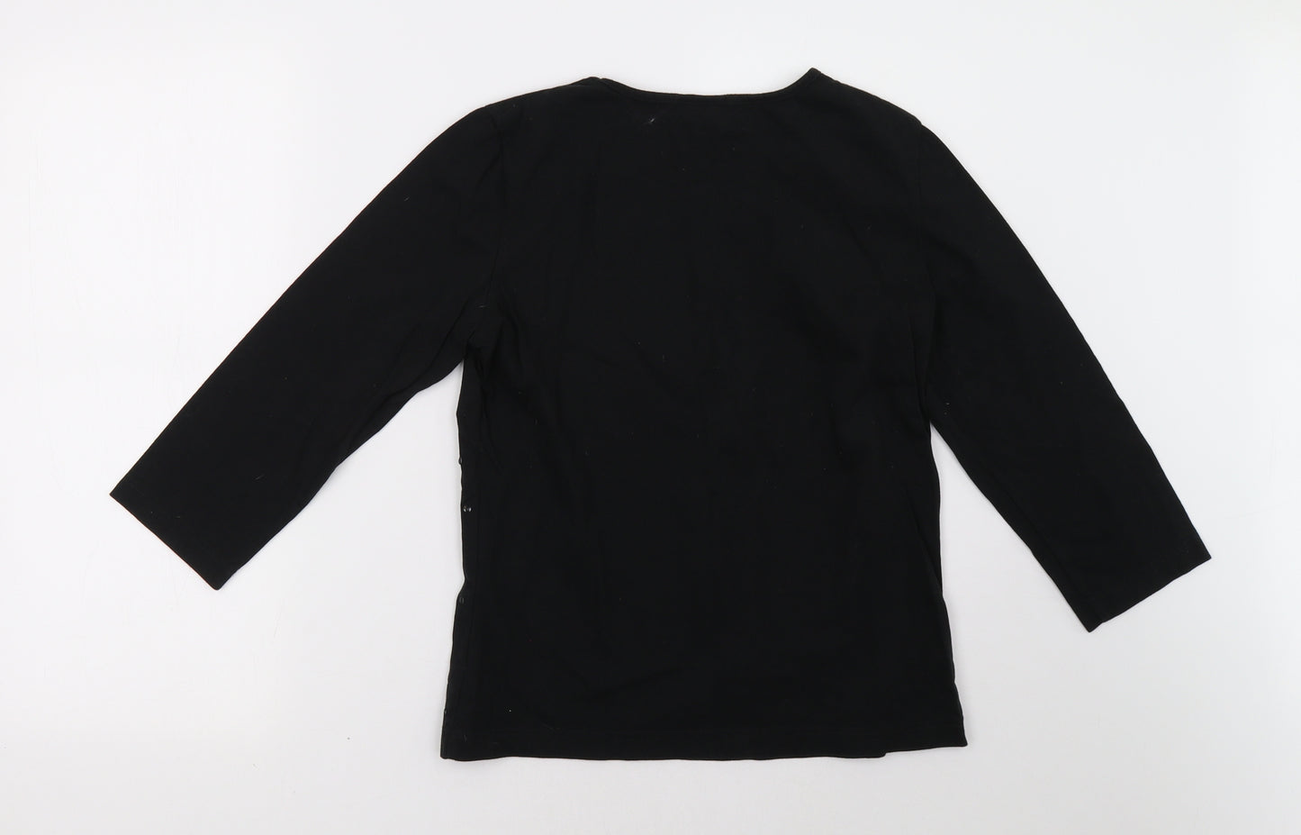 Sainsburys Womens Black   Pullover Sweatshirt Size 14