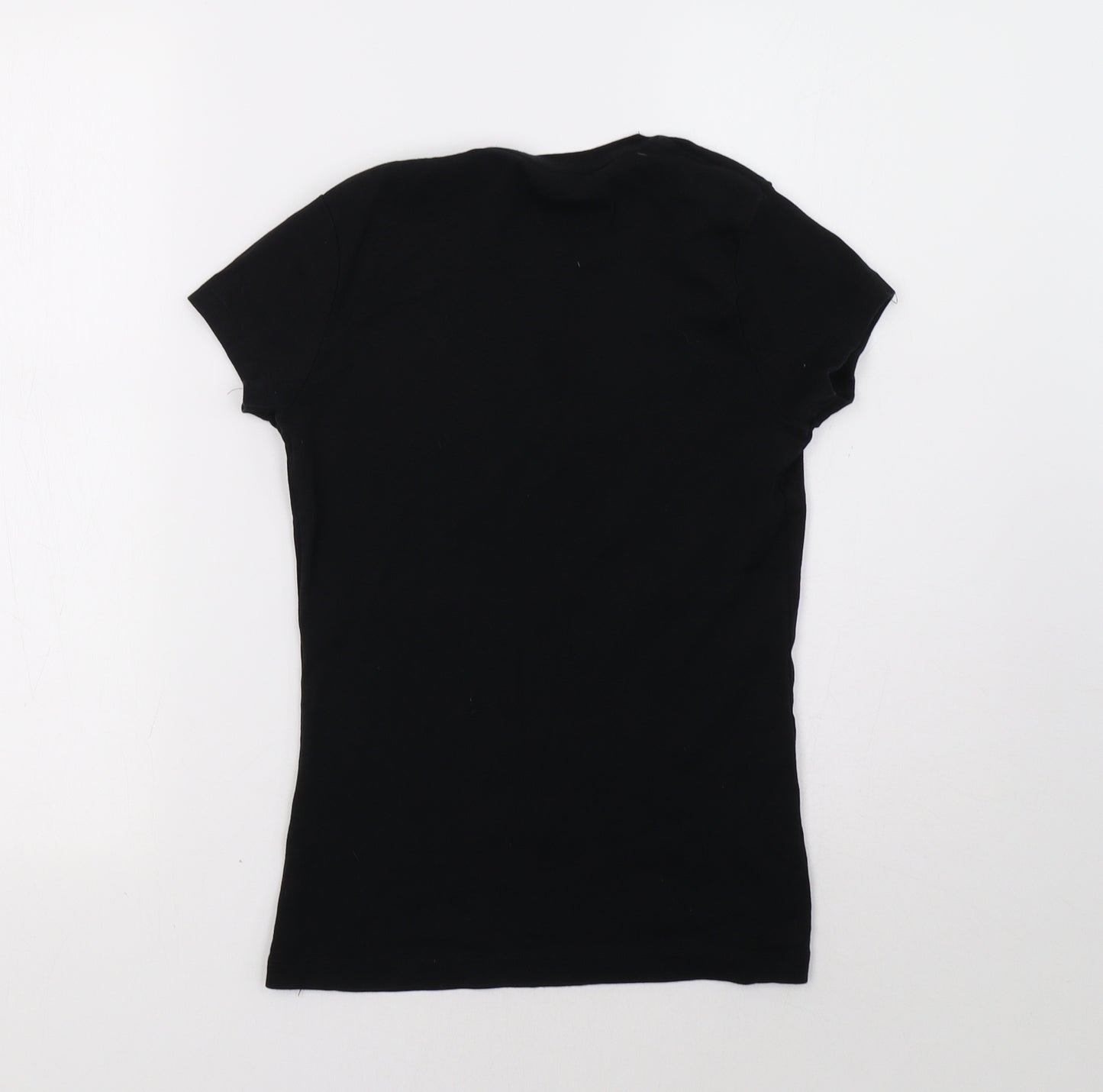 Sainsburys Womens Black   Basic T-Shirt Size 10