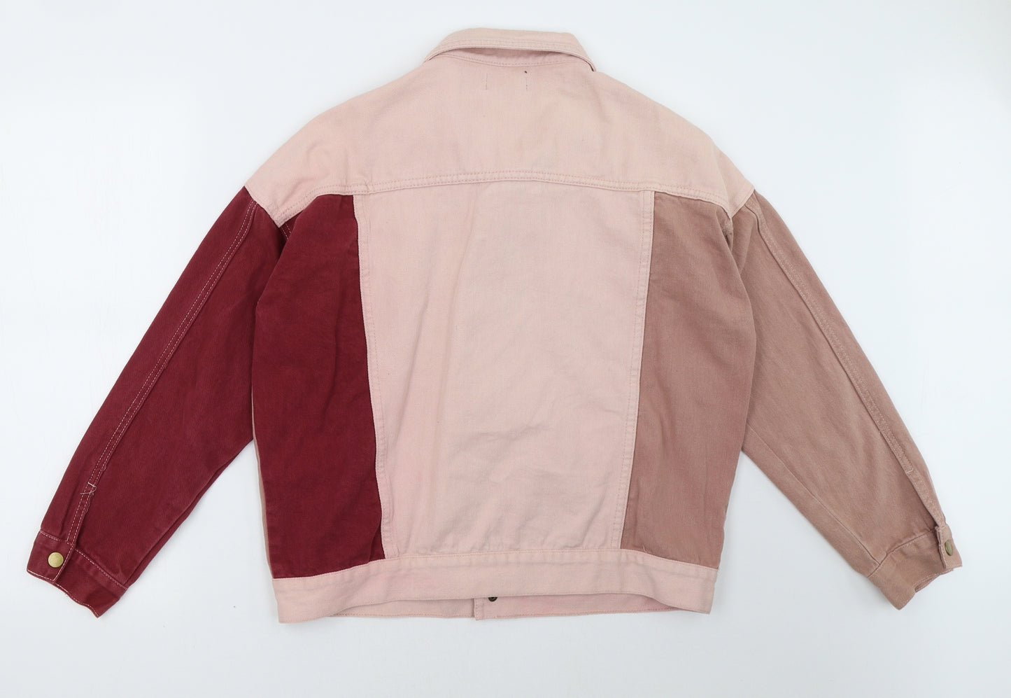 momokrom Womens Pink  Denim Jacket  Size M
