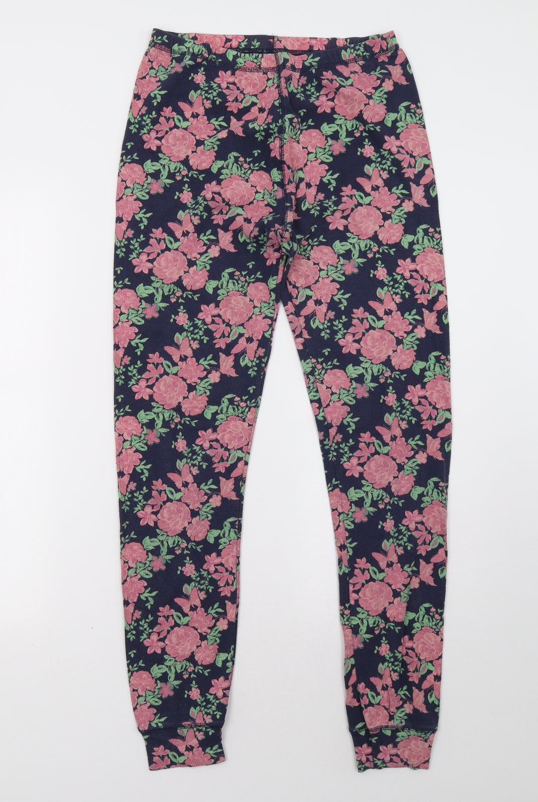 NEXT Girls Pink Floral   Pyjama Pants Size 15 Years