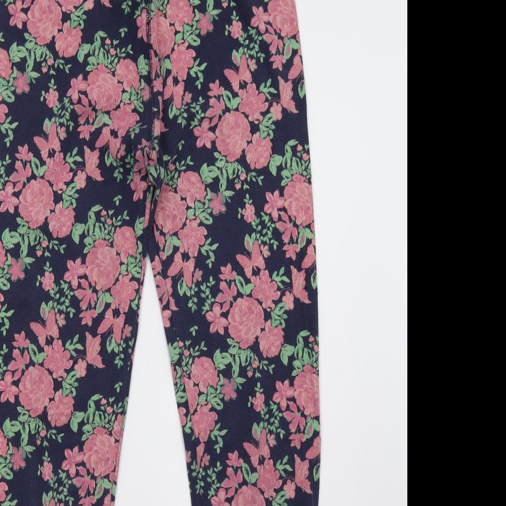 NEXT Girls Pink Floral   Pyjama Pants Size 15 Years