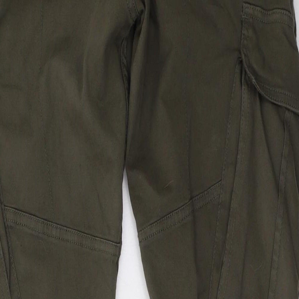 Fluid Mens Green   Cargo Trousers Size 36 L34 in