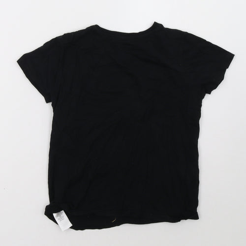 Primark Boys Black   Basic T-Shirt Size 8-9 Years