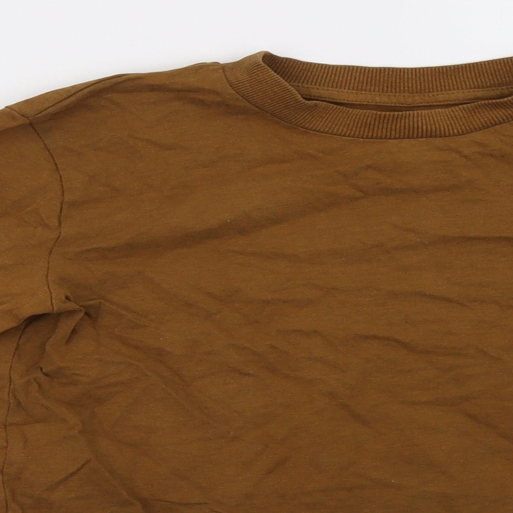 NEXT Boys Brown   Pullover Sweatshirt Size 10 Years