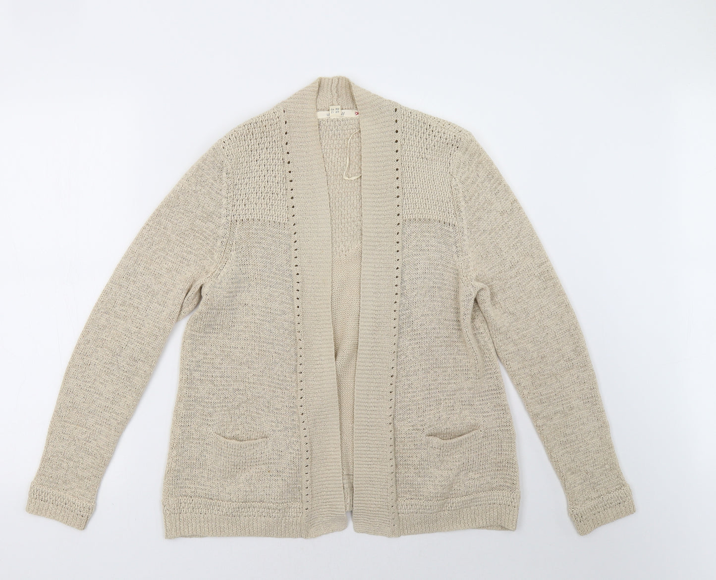 White Stuff Womens Beige   Cardigan Jumper Size 12