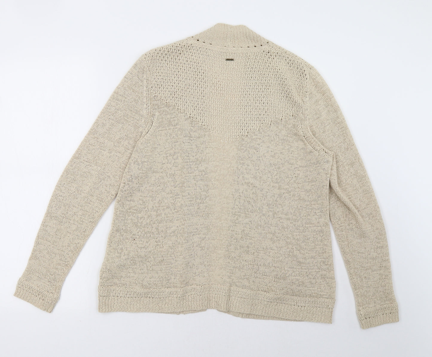 White Stuff Womens Beige   Cardigan Jumper Size 12