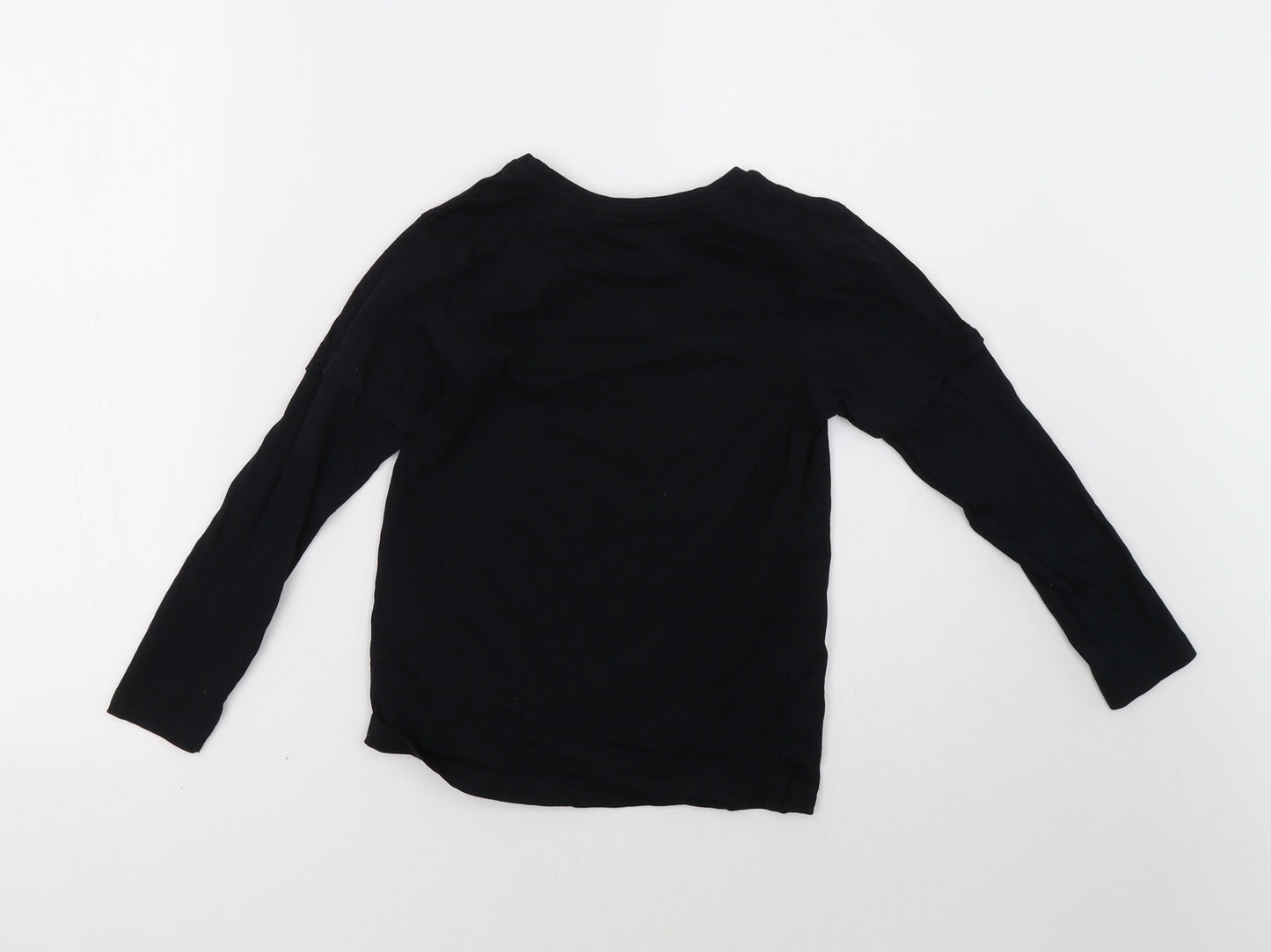 George Boys Black   Pullover Sweatshirt Size 7-8 Years