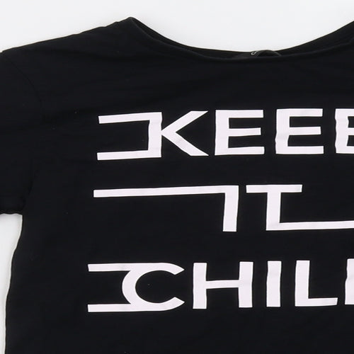 George Boys Black   Pullover Sweatshirt Size 7-8 Years