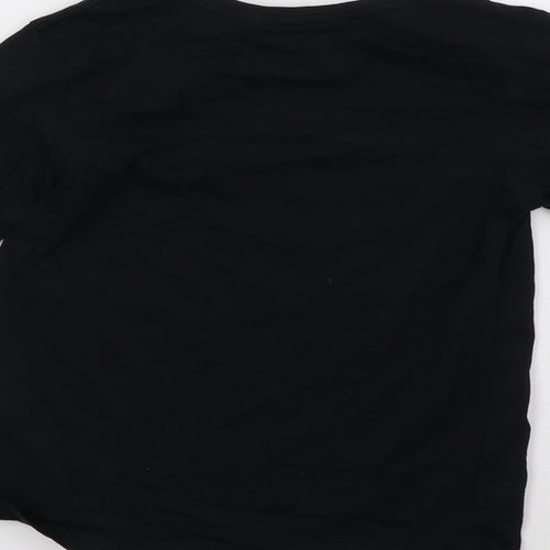 George Boys Black   Pullover Sweatshirt Size 7-8 Years
