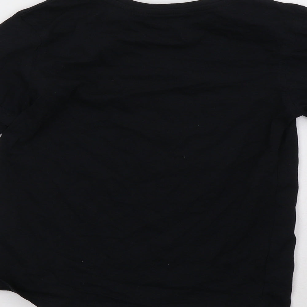 George Boys Black   Pullover Sweatshirt Size 7-8 Years