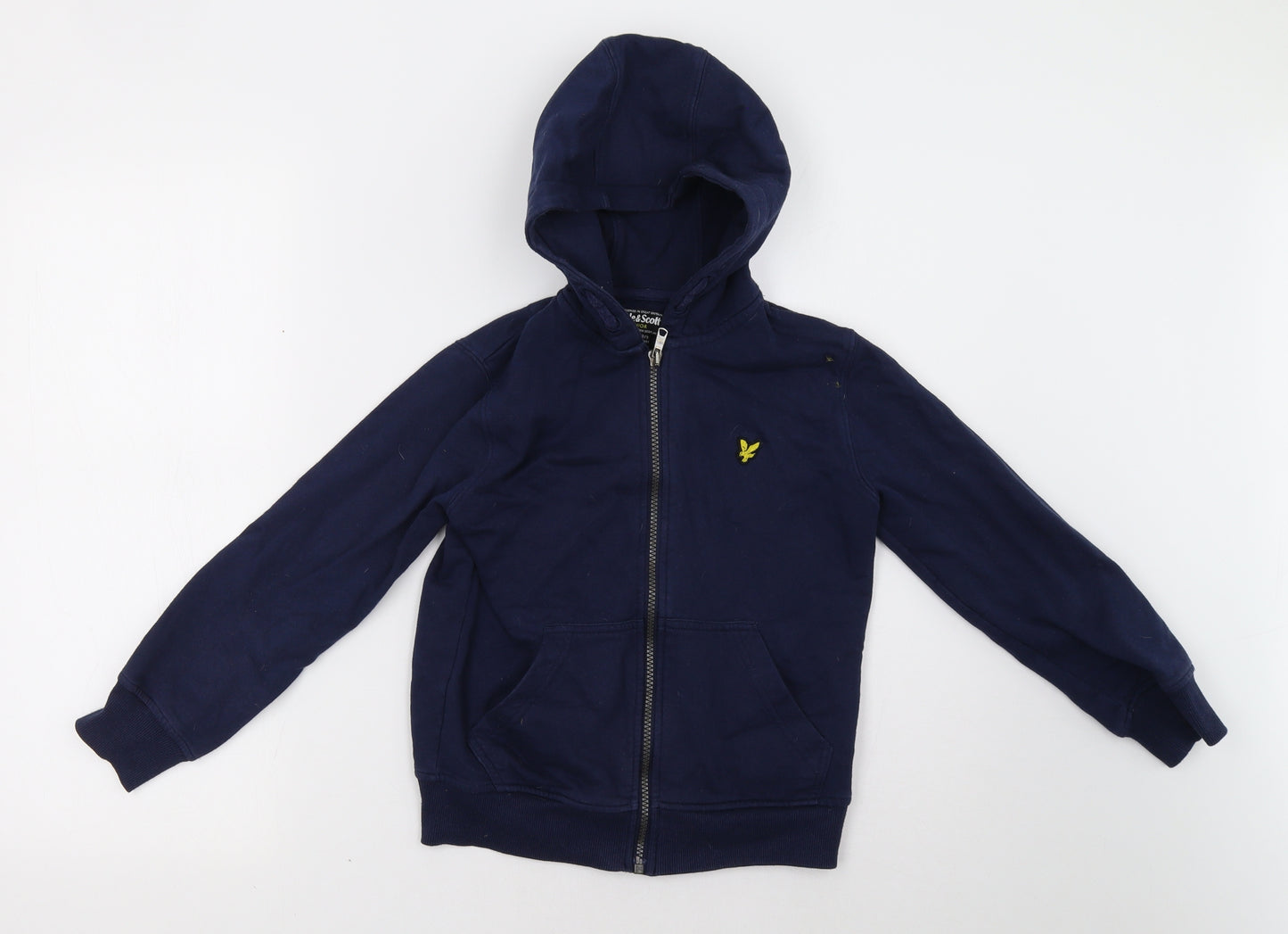 Lyle & Scott Boys Blue   Full Zip Hoodie Size 8-9 Years