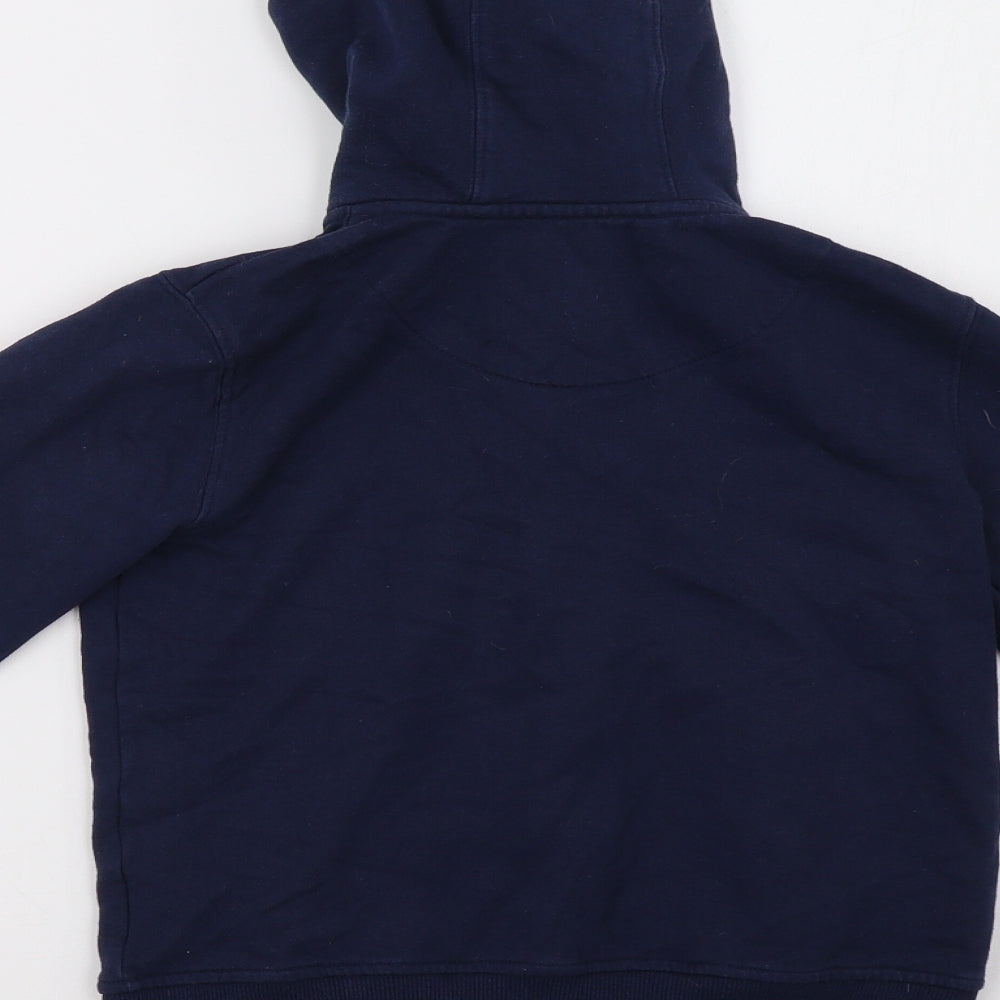 Lyle & Scott Boys Blue   Full Zip Hoodie Size 8-9 Years