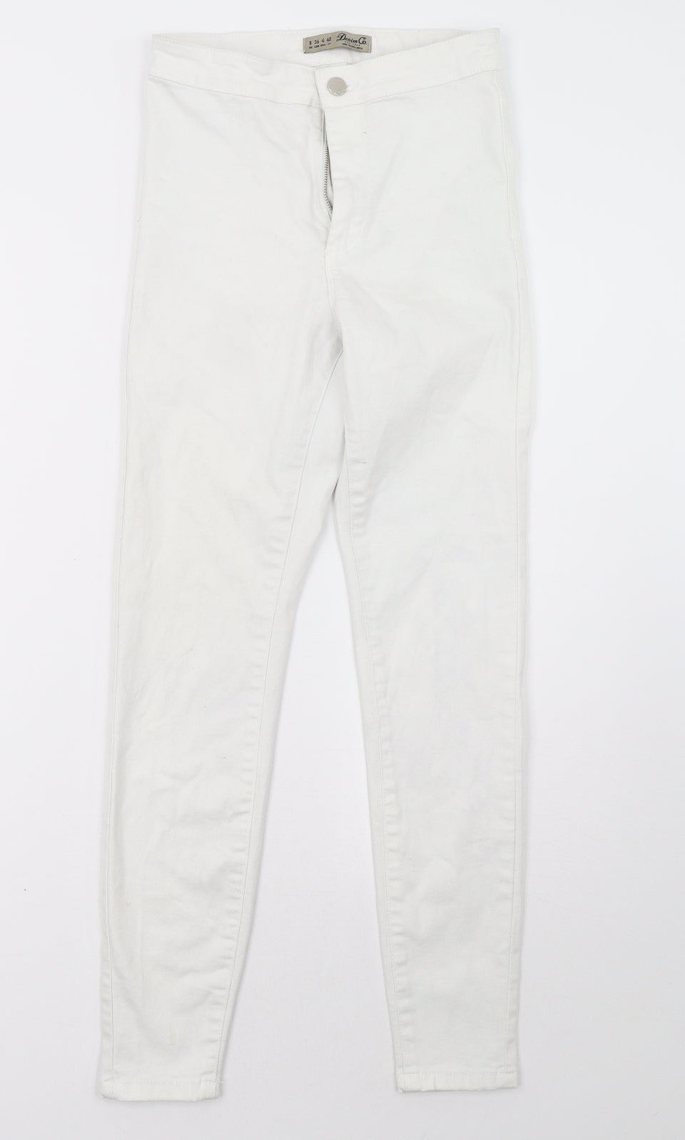 primartk Womens White  Denim Skinny Jeans Size 8 L28 in
