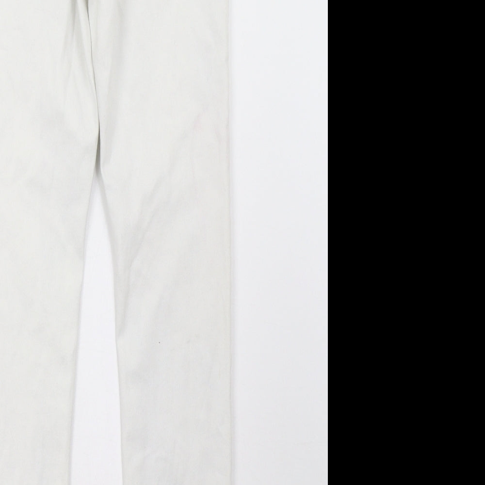 primartk Womens White  Denim Skinny Jeans Size 8 L28 in