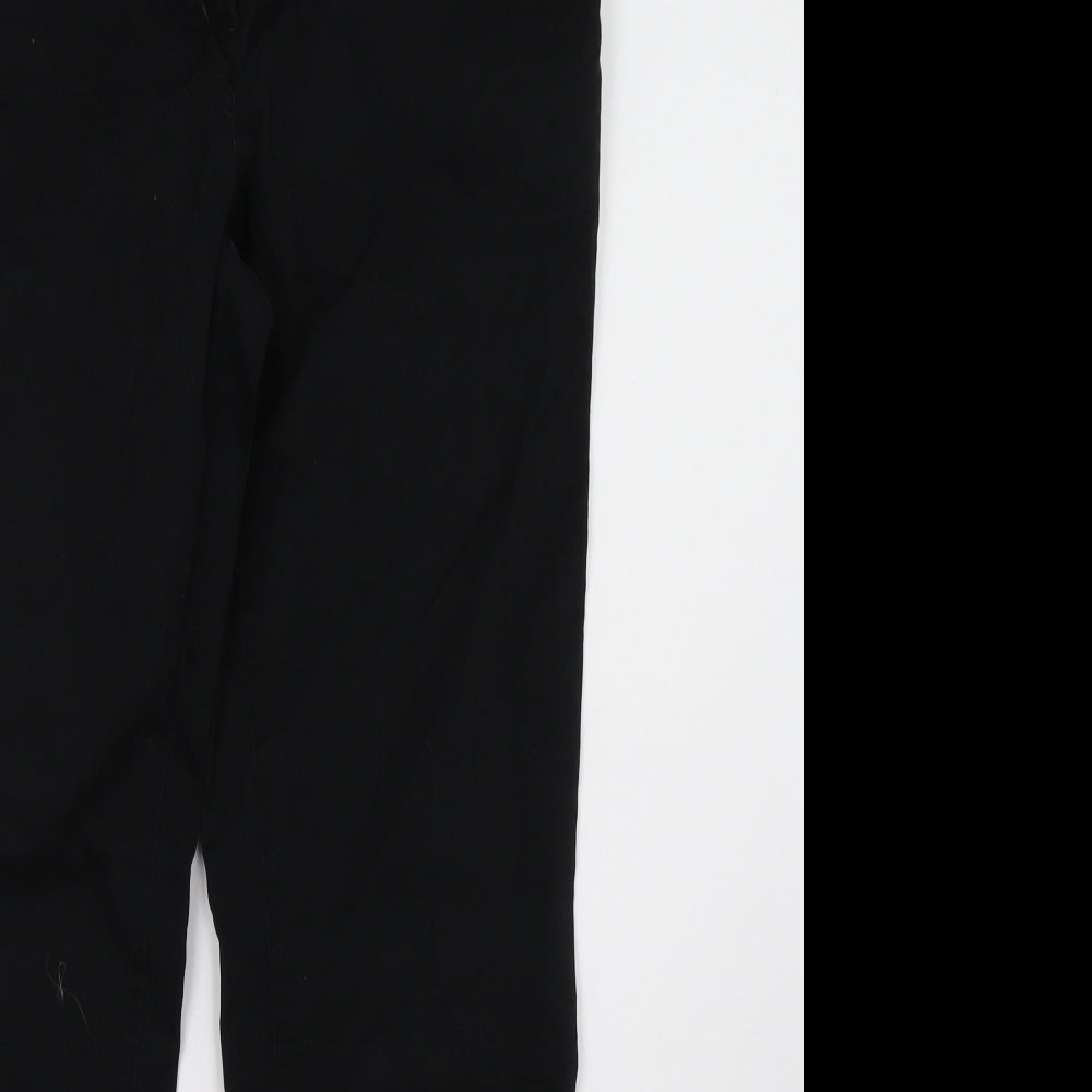 Sainsburys Womens Black   Trousers  Size 14 L32 in