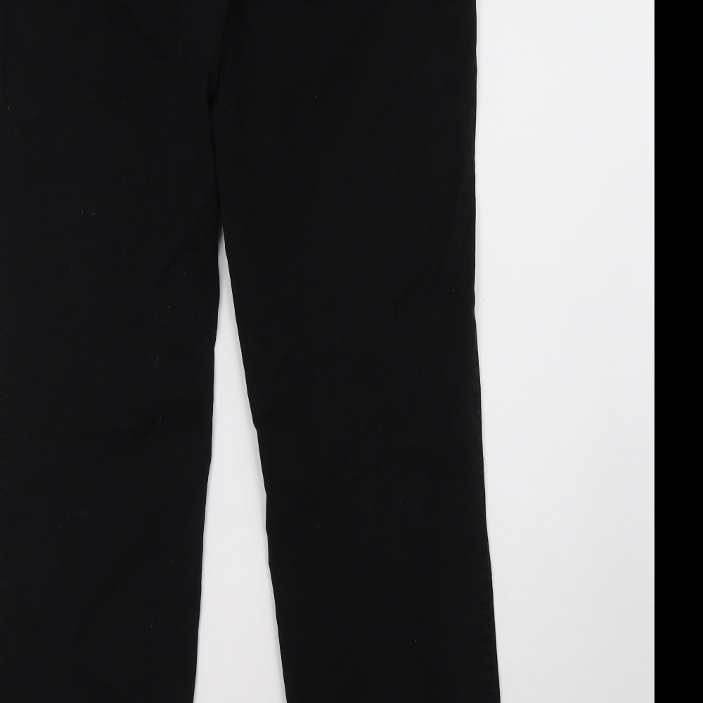 Sainsburys Womens Black   Trousers  Size 14 L32 in