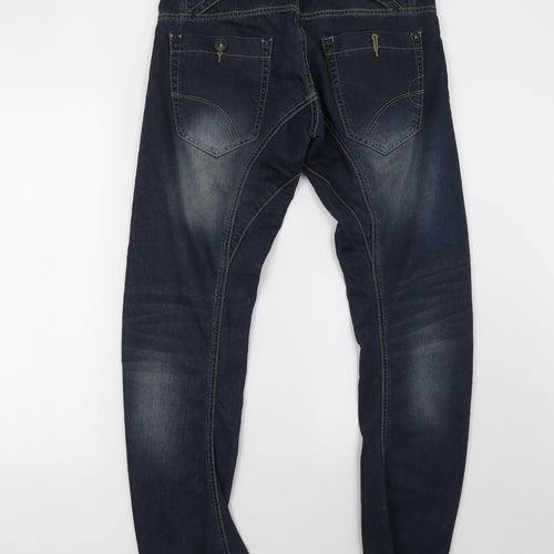 Crosshatch Mens Blue   Straight Jeans Size 30 L30 in