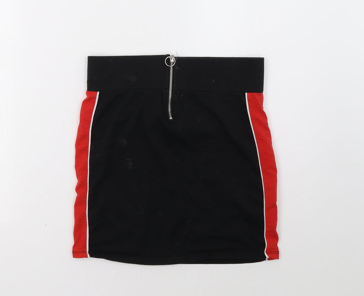 New Look Girls Black   A-Line Skirt Size 12-13 Years