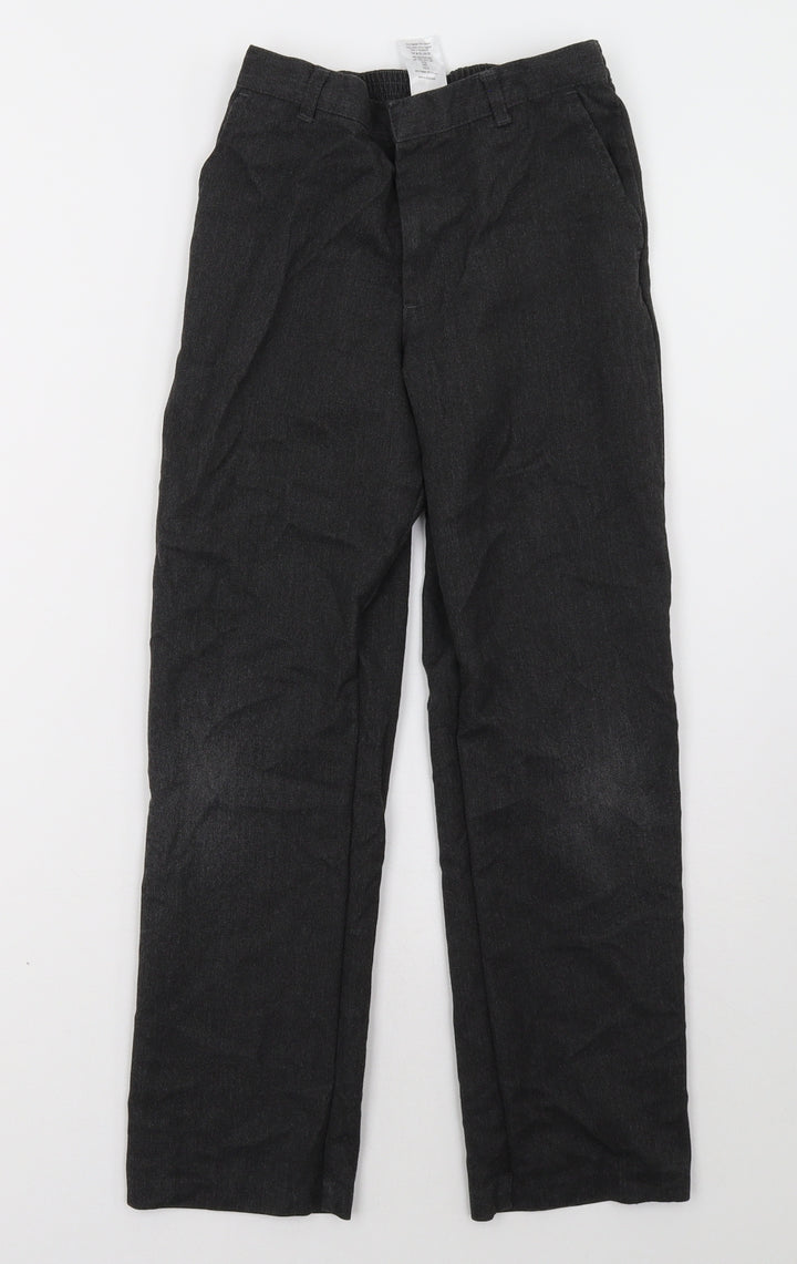 George Boys Grey    Trousers Size 9 Years
