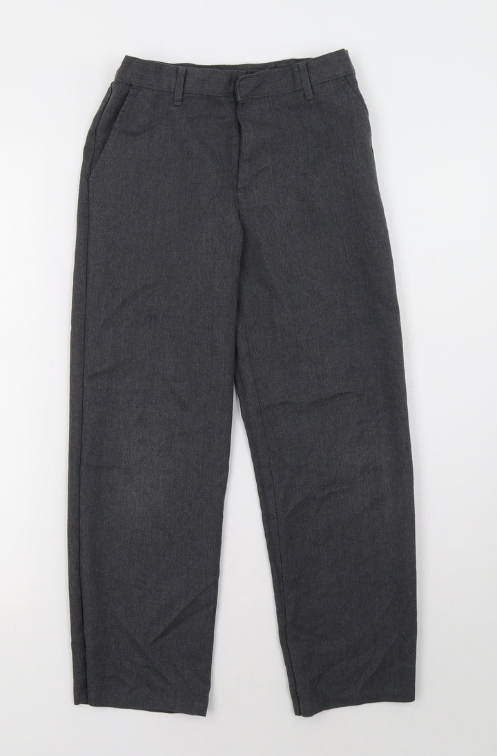 George Boys Grey Trousers Size 9 Years