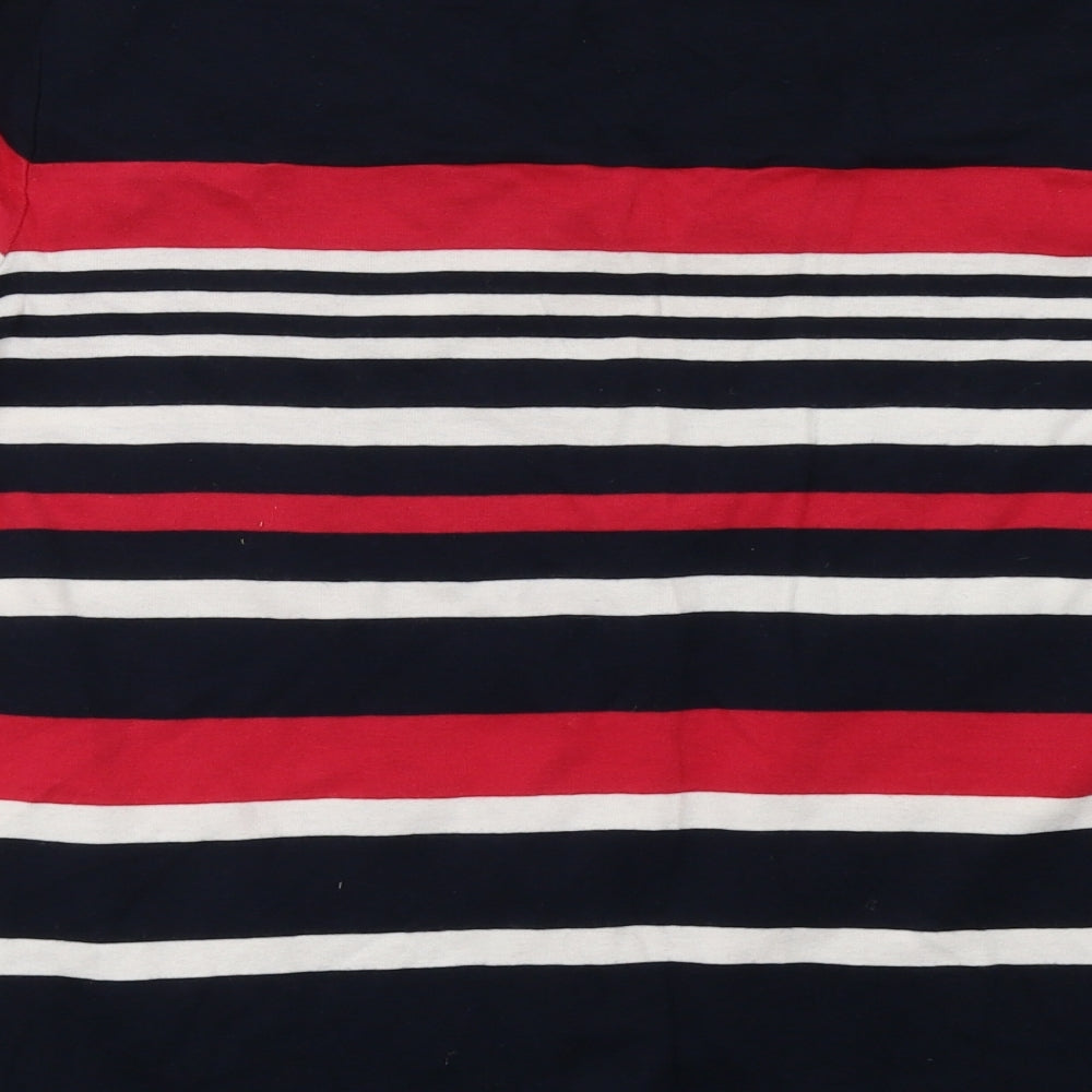 Debenhams Womens Pink Striped  Pullover Sweatshirt Size 18