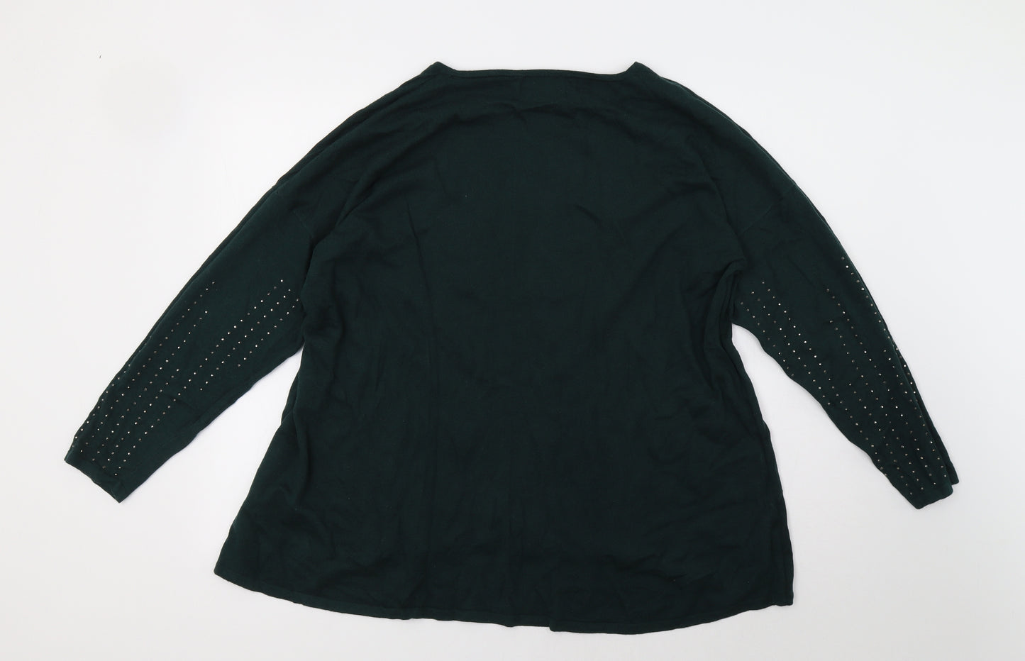NEXT Womens Green   Pullover Sweatshirt Size 16