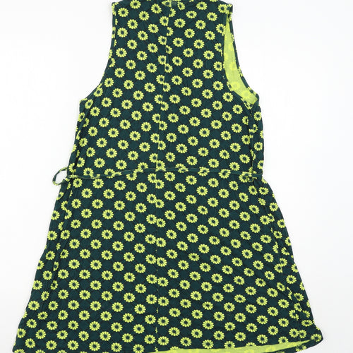 Topshop Womens Multicoloured Floral  Tank Dress  Size 12
