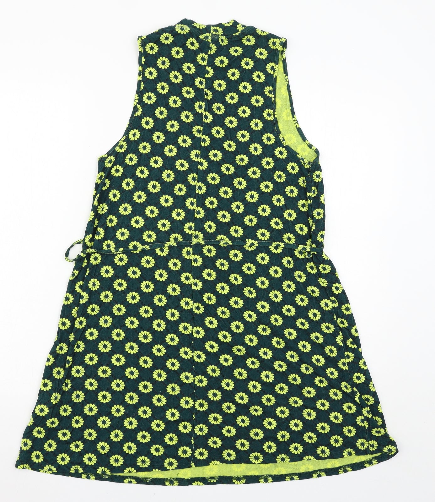 Topshop Womens Multicoloured Floral  Tank Dress  Size 12