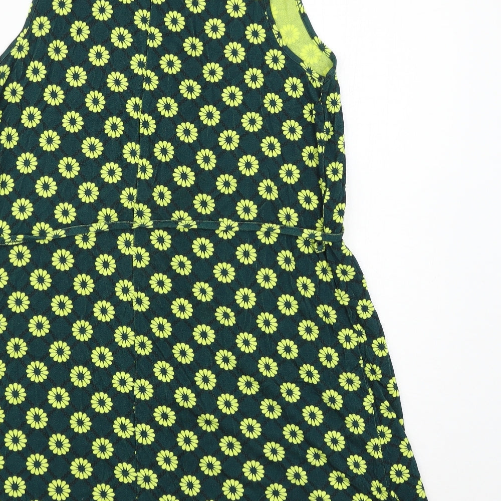 Topshop Womens Multicoloured Floral  Tank Dress  Size 12