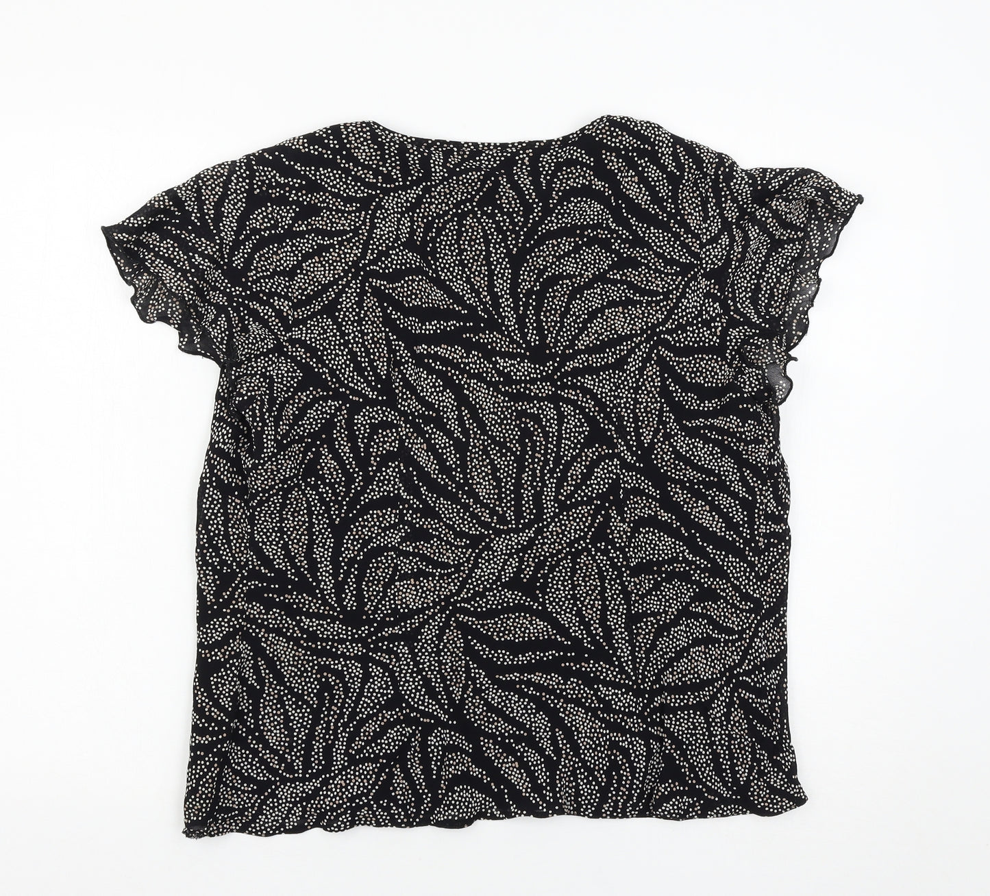 Bonmarché Womens Black   Basic Blouse Size 18