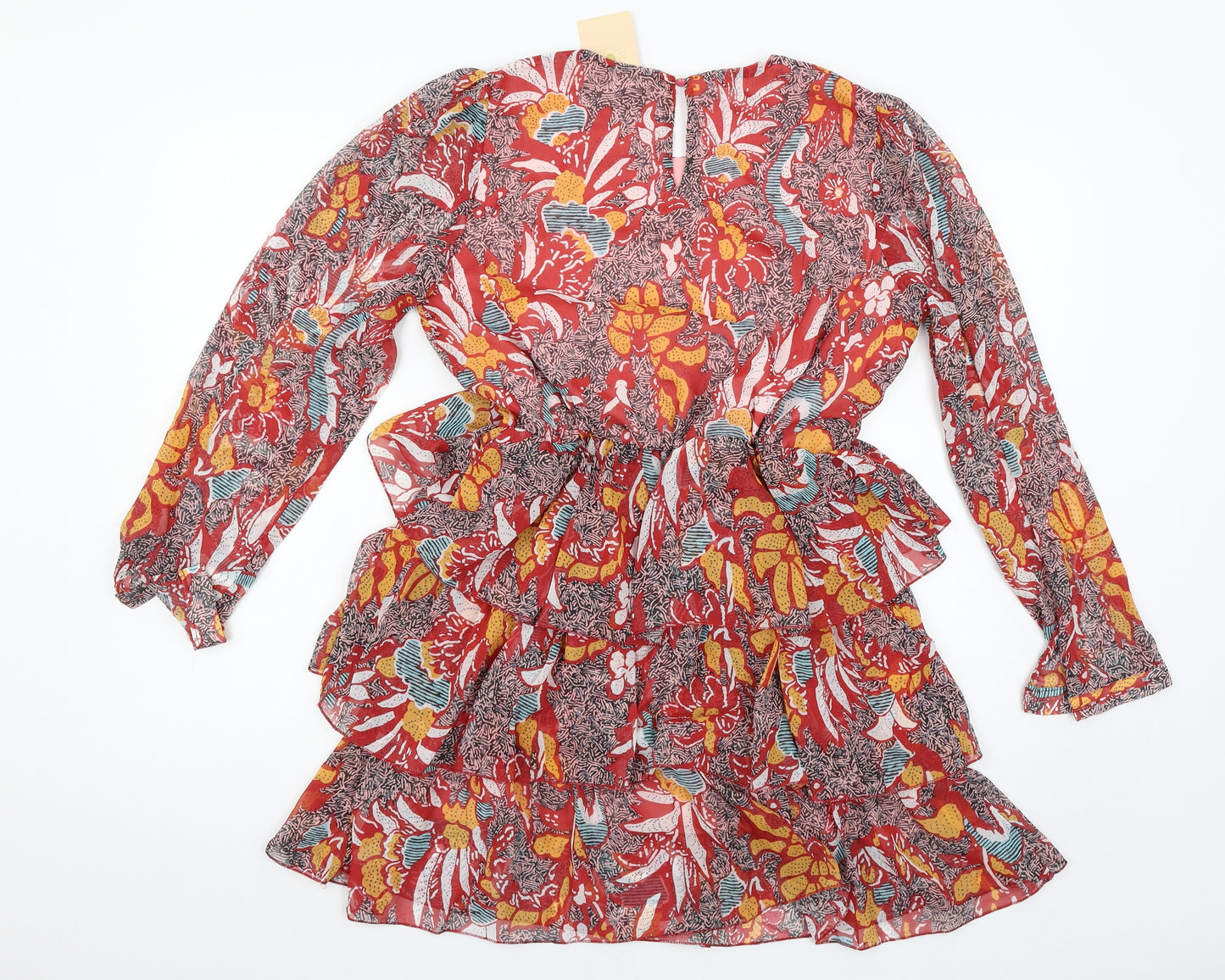 fk pynappel Womens Multicoloured Floral  Mini  Size L