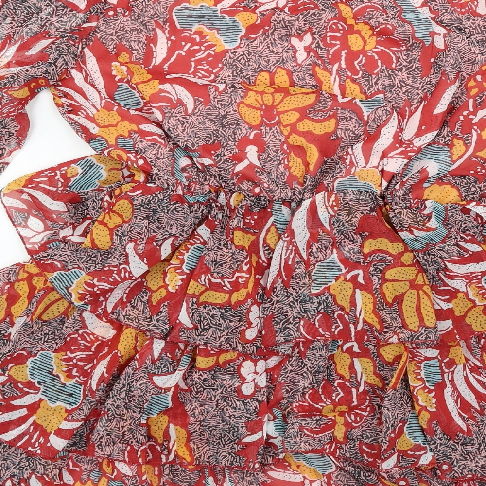 fk pynappel Womens Multicoloured Floral  Mini  Size L