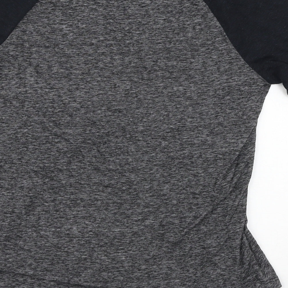 H&M Womens Green   Basic T-Shirt Size XS