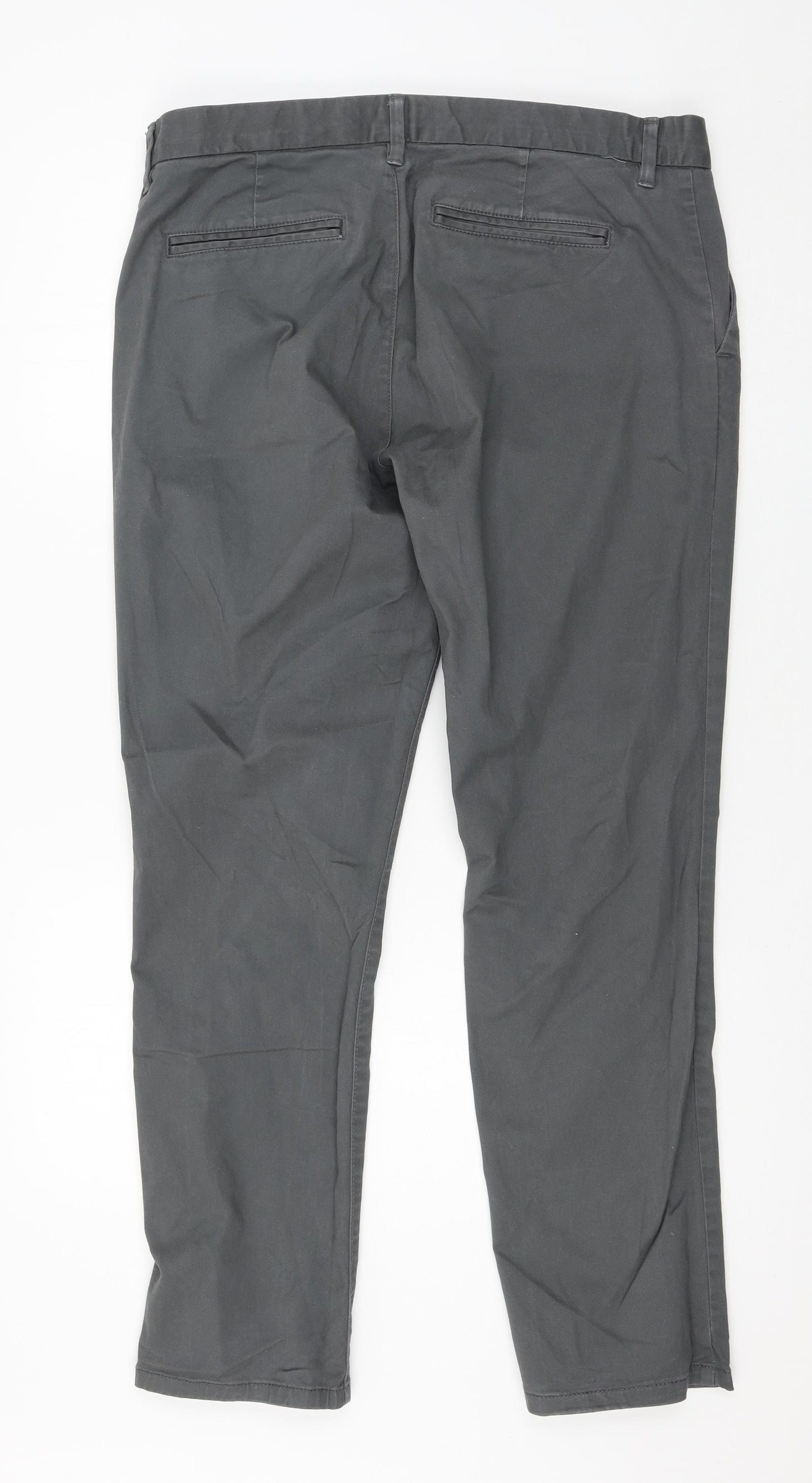 NEXT Mens Grey   Trousers  Size 34 L29 in