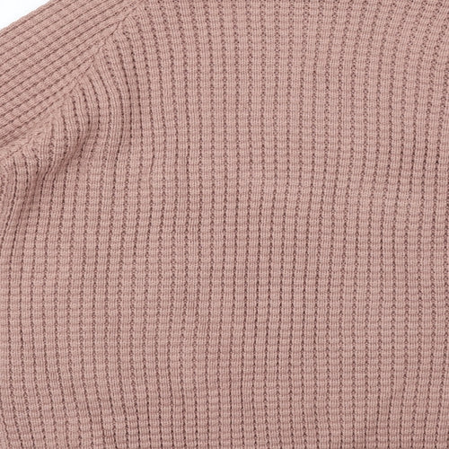 TU Mens Pink   Pullover Jumper Size L