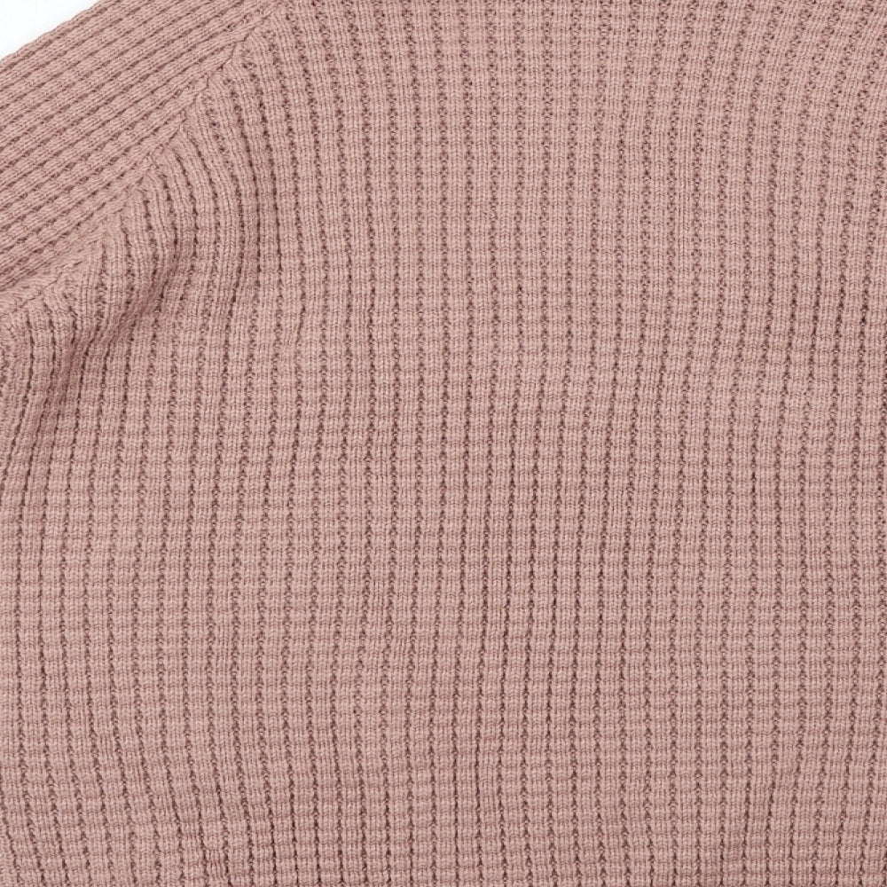 TU Mens Pink   Pullover Jumper Size L
