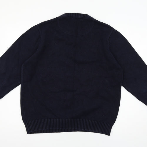 George Mens Blue   Pullover Jumper Size L