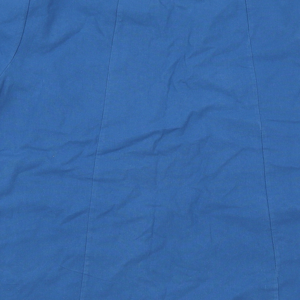 Preworn Womens Blue   Basic T-Shirt Size XL