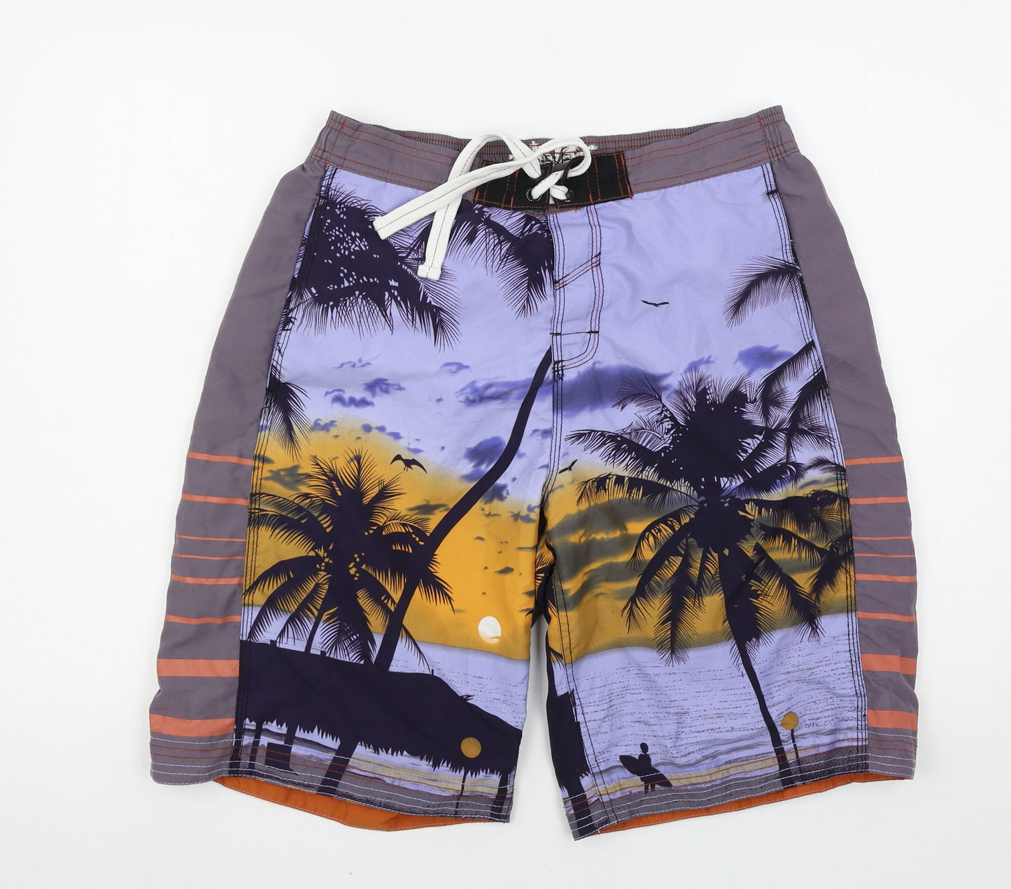 F&F Mens Multicoloured   Bermuda Shorts Size M