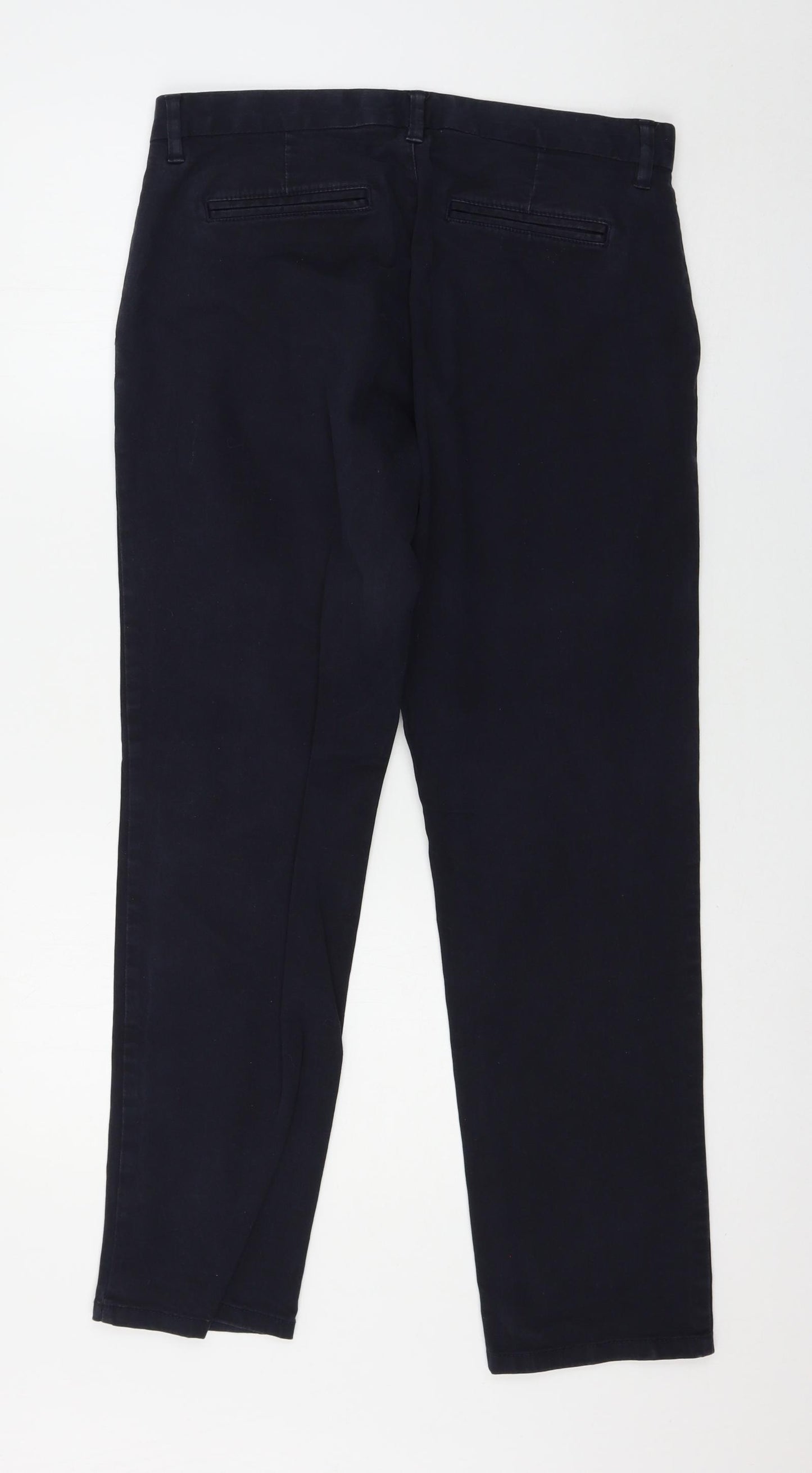 NEXT Mens Blue   Chino Trousers Size 32 L29 in