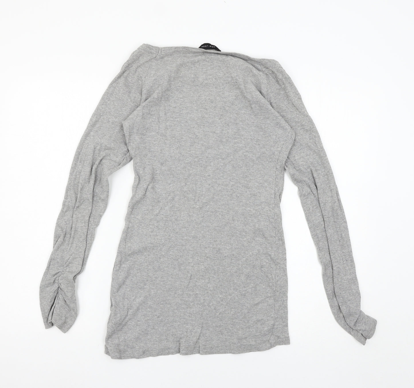New Look Womens Grey   Basic T-Shirt Size 14