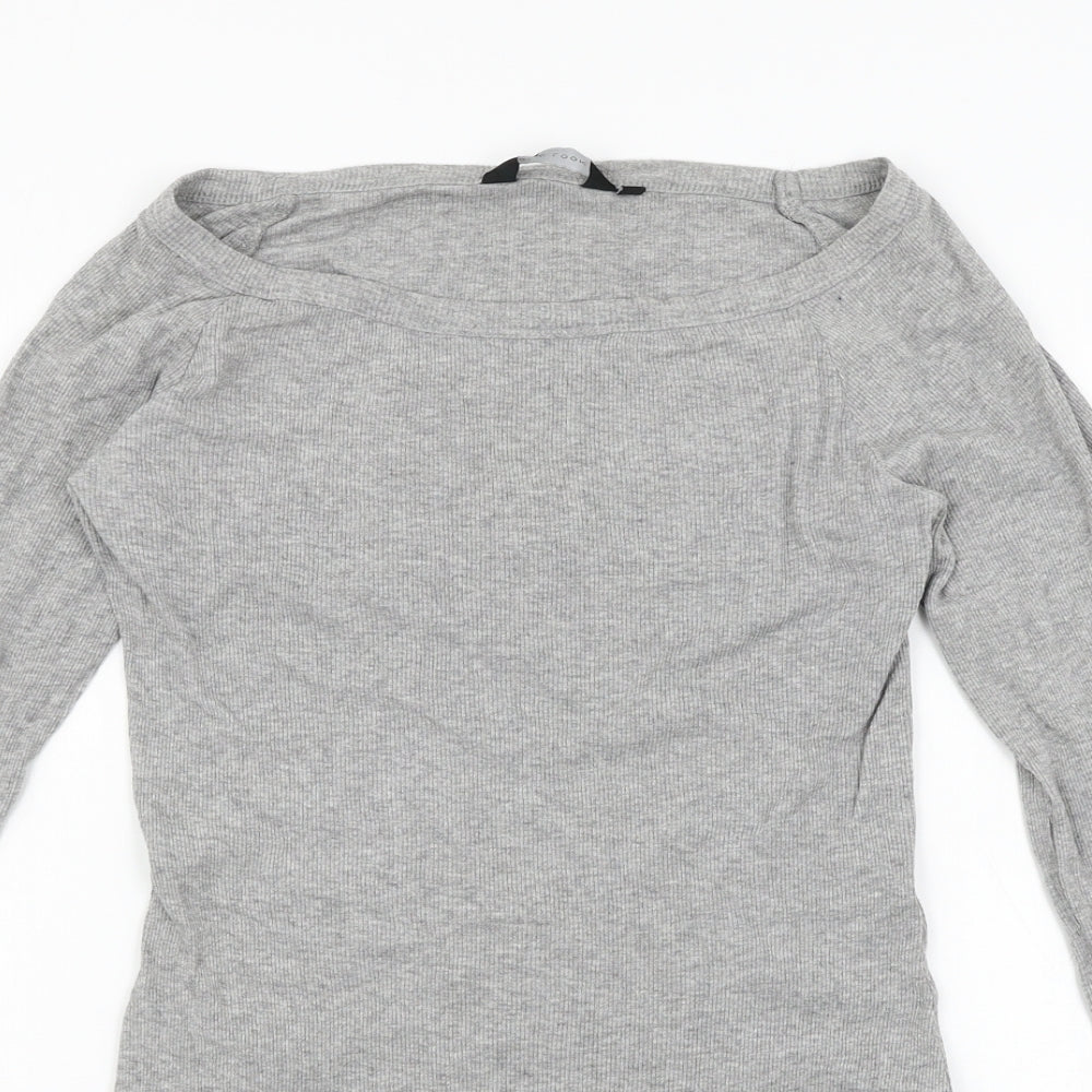 New Look Womens Grey   Basic T-Shirt Size 14
