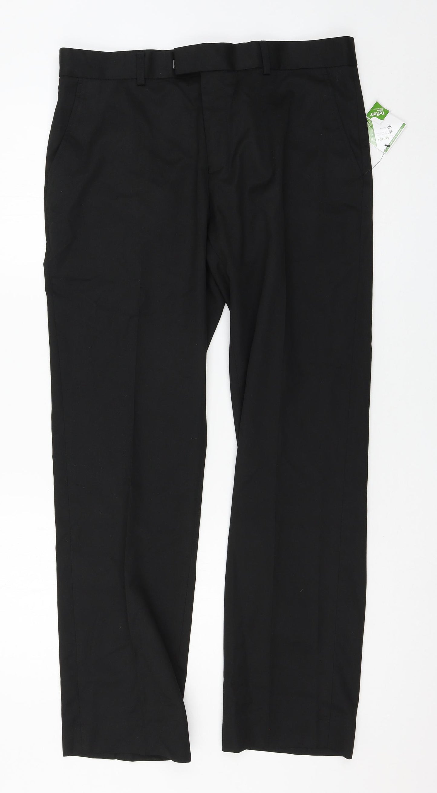 George Mens Black   Trousers  Size 34 L31 in