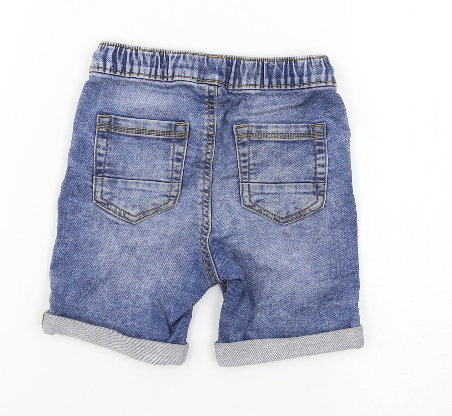 George Boys Blue   Chino Shorts Size 4-5 Years